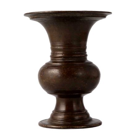 Brass Pooja Pot Or Gangalali With Lid