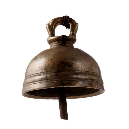 Handmade Brass Cow Bell With Clapper