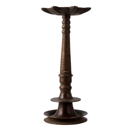 Traditional 7 Wick Brass Oil Lamp