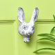 Antique White Rabbit Face Iron Door Knockers