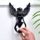 Black Owl Iron Door Knocker