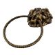 Lion Brass Door Knocker With Rope Ring