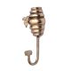 Bee Honeycomb Aluminum Hook In Golden Finish