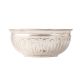 Silver Plated Brass Medium Carved Bowl