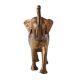 Decorative Brass Statue Of Elephant With Trunk Up