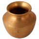 Plain Brass Holy Water Pot