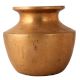 Plain Brass Holy Water Pot
