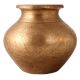 Engraved Ritual Brass Water Pot