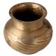 Traditional White Bell Metal Pot