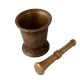 Handcrafted Vintage Brass Pestle Mortar
