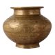 Traditional Engraved Bronze Water Pot