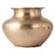 Plain Handmade White Metal Kalash Pot