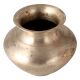 Indian Vintage White Metal Alloy Pot