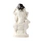 Hand Painted Porcelain Lord Dattatreye Statue