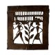 Dhokra Brass Wall Hanging Of Tribal Farmer Couple Figure