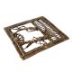 Brass Jali Frame Dhokra Art Of Tribal Couple