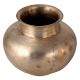 Round Heavy Handmade Holy Water Pot
