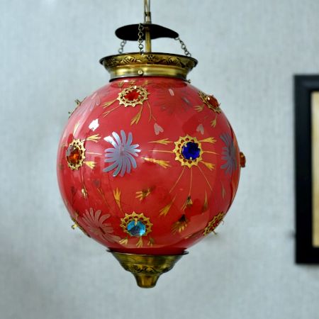 Red Flower Lamp