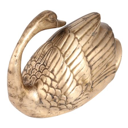 Brass Vintage Duck in English Art