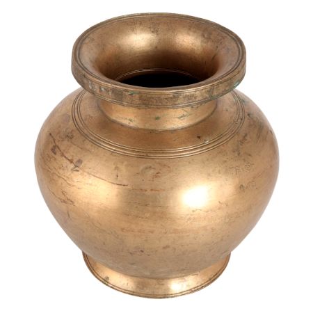 Vintage Heavy Brass Gangajal Water Pot