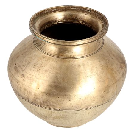 Indian Traditional Brass Gangajal Water Pot