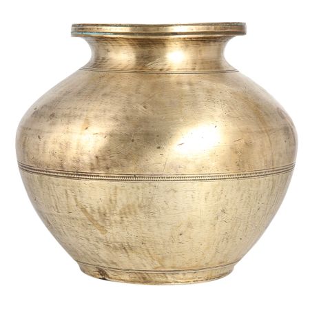 Indian Traditional Brass Gangajal Water Pot