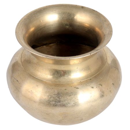 Plain Brass Vintage Kalash or Water Pot