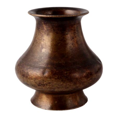 Indian Vintage Holy Water Pot in Antique Finish