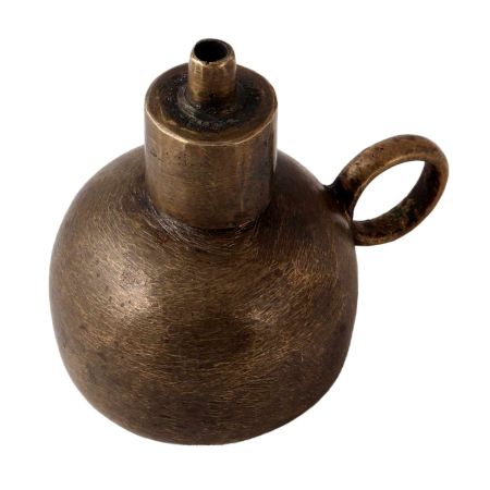 Handmade Oil Lamp in Antique Finish