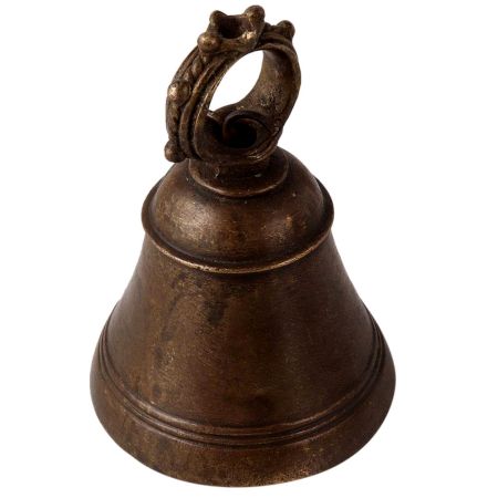 Antique Brass Temple Bell for Home Decor