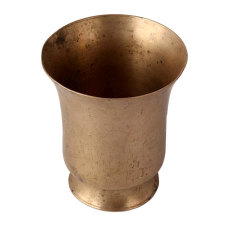 Brass Lassi Glass