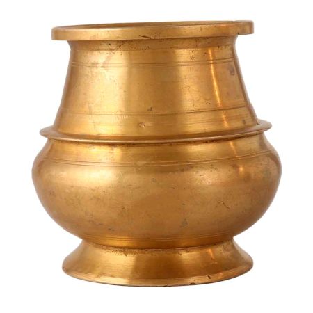 South Indian Brass Holy Water Pot for Decor