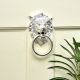 Silver Lion Door Knocker