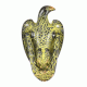 Brass Eagle Door Knocker with Patina Finish