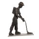 English Art Vintage Brass Soldier