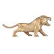 Brass Roaring Tiger Statue in Indian Art