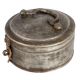Round Vintage Food Box made of Brass