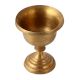 Footed Brass Cup Or Vase