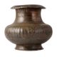 Brass Ribbed Holy Pot With Stout