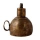 Brass Kerosene Oil Lamp in Antique Finish