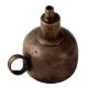 Vintage Kerosene Lamp in Brown Coating