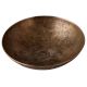 Rust Brass Large Punch Bowl