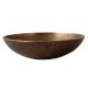 Rust Brass Large Punch Bowl