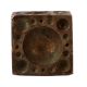 Brass Dice Shaped Jewellery Making Moulds