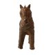 Small Tribal Art Horse Statue for Decor