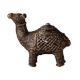 Small Brass Camel Statue in Tribal Art