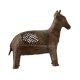 Handcrafted Brass Animal Statue in Tribal Art