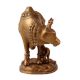 Brass Cow and Calf Statue for Home Decor