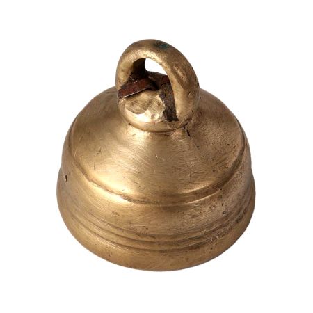 Handmade Brass Temple Bell for Decoration