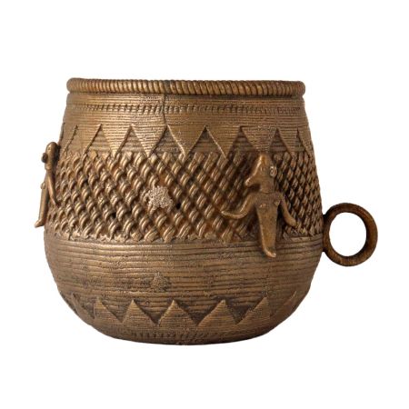 Vintage Brown Rice Measurement or Mana Bowl